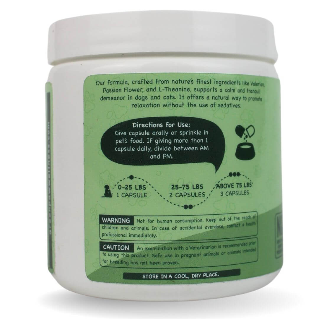 calming supplement for dogs and cats