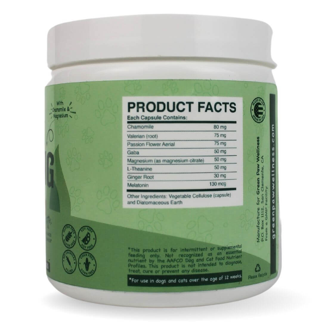 calming supplement for dogs and cats