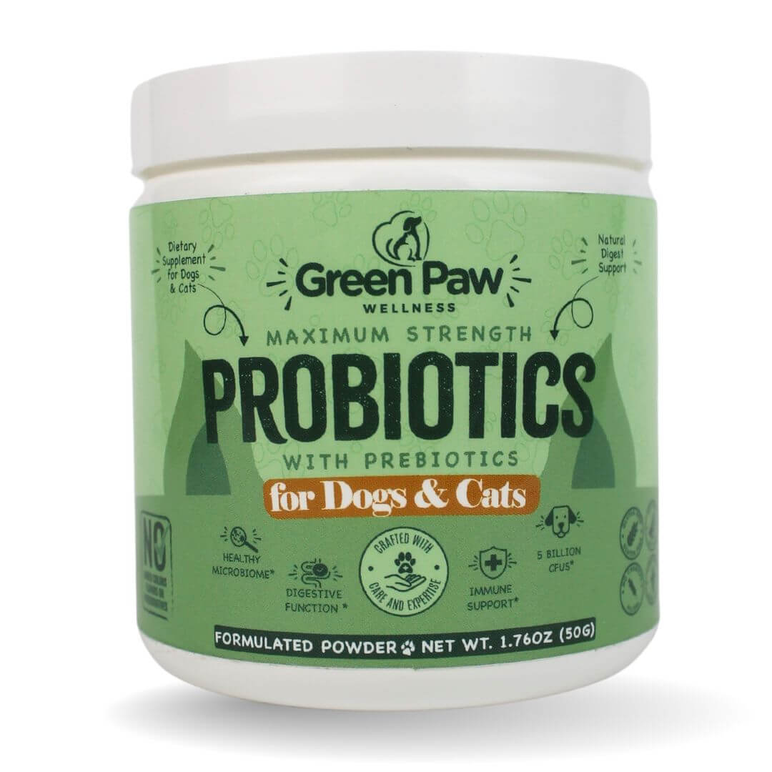 Probiotics for Dogs and Cats with Prebiotics 